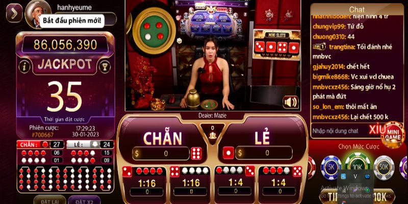 Người chơi hãy dự trù số vốn trước khi chơi game xóc đĩa